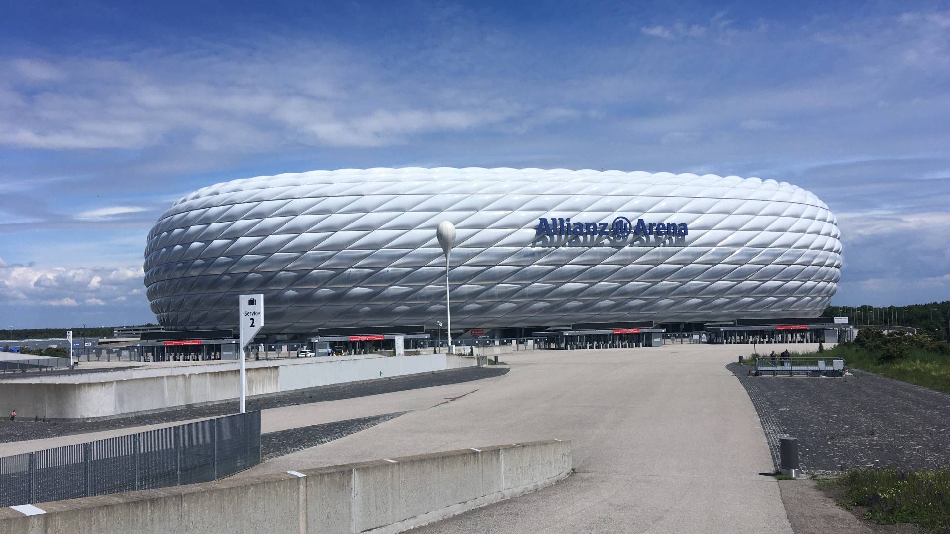 Fussballstadion Allianz Arena in München